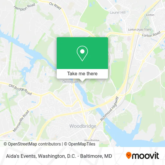 Aida's Events map