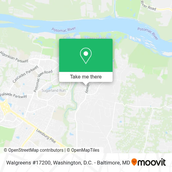 Walgreens #17200 map