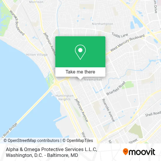 Alpha & Omega Protective Services L.L.C map