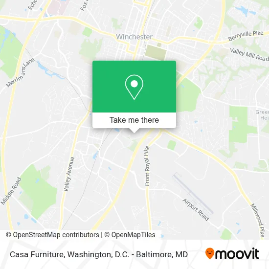 Casa Furniture map