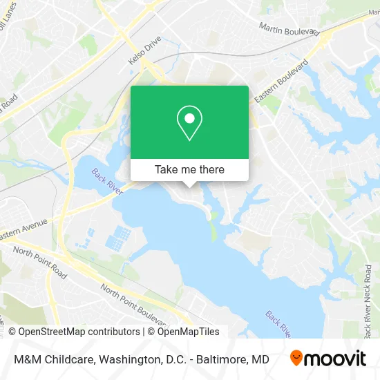 M&M Childcare map