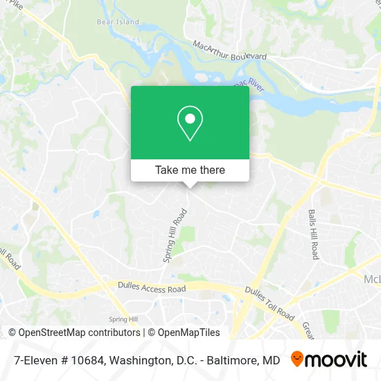 7-Eleven # 10684 map