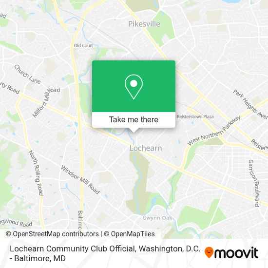 Lochearn Community Club Official map
