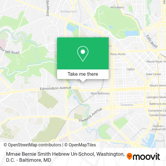 Mmae Bernie Smith Hebrew Un-School map