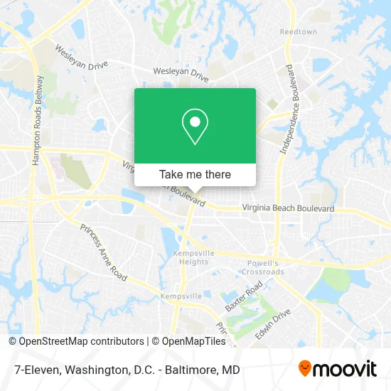 7-Eleven map