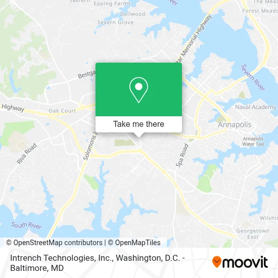 Intrench Technologies, Inc. map