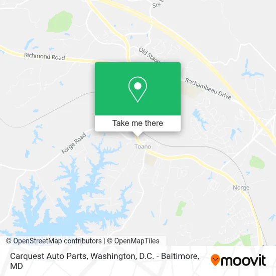 Carquest Auto Parts map