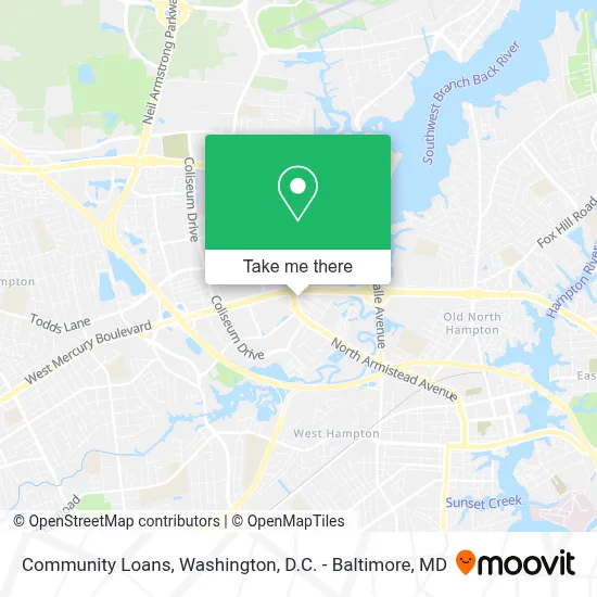 Community Loans map