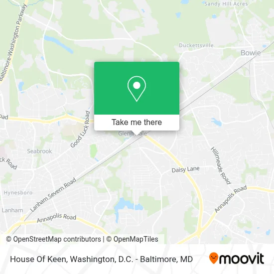 House Of Keen map