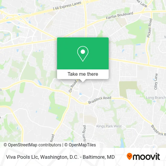 Viva Pools Llc map