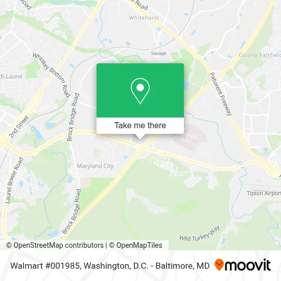 Walmart #001985 map