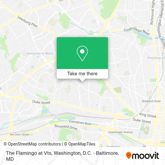 The Flamingo at Vts map