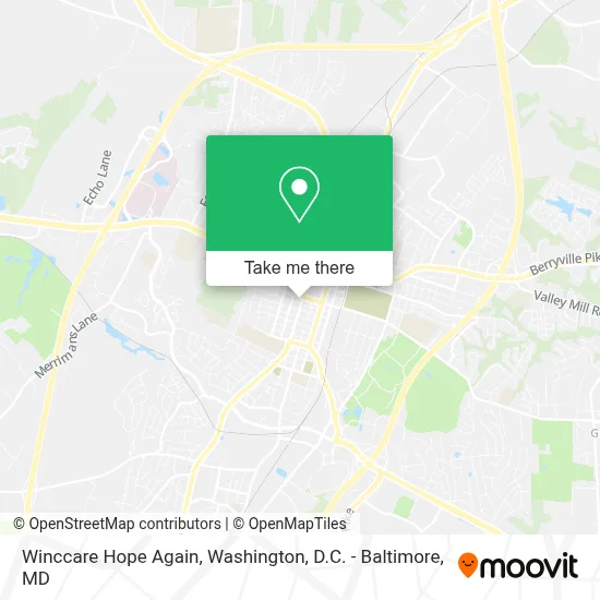 Winccare Hope Again map