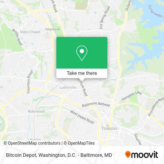 Bitcoin Depot map
