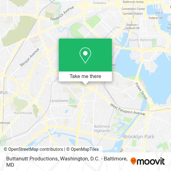 Buttanutt Productions map