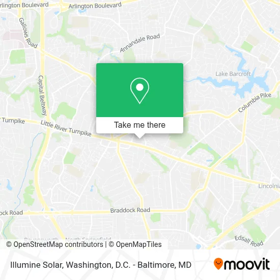 Illumine Solar map