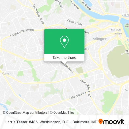 Harris Teeter #486 map