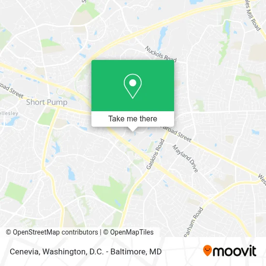 Cenevia map