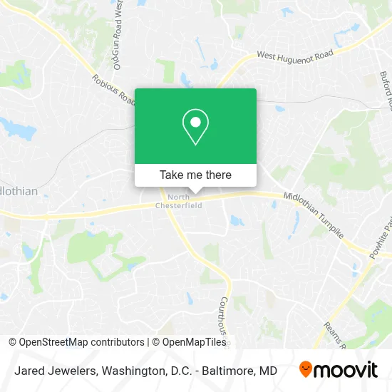Jared Jewelers map