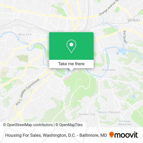 Housing For Sales map