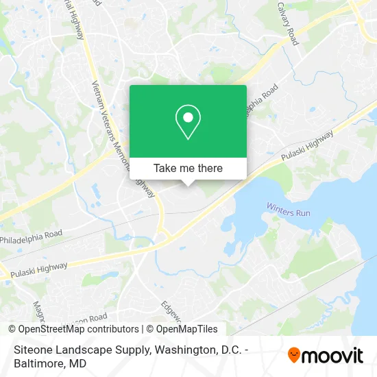 Siteone Landscape Supply map