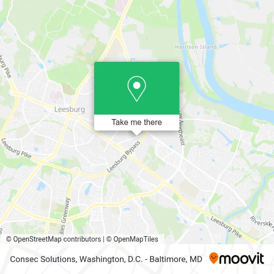Consec Solutions map