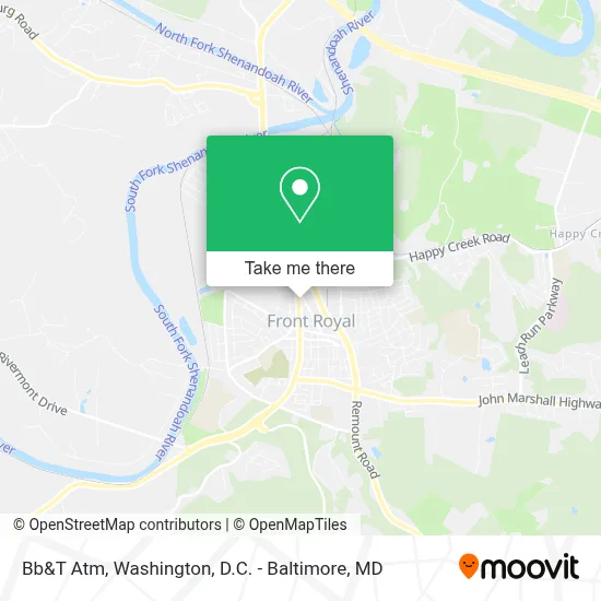 Bb&T Atm map