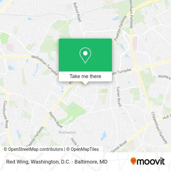 Red Wing map