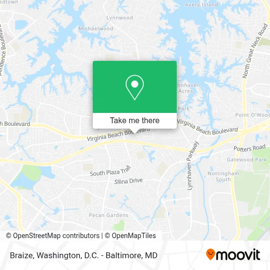 Braize map