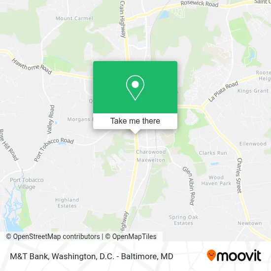 M&T Bank map