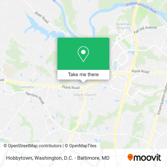 Hobbytown map