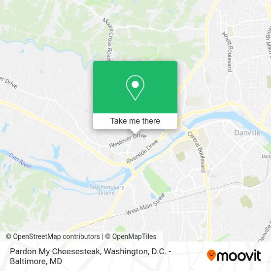 Pardon My Cheesesteak map