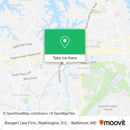 Bangert Law Firm map