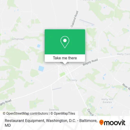 Restaurant Equipment map