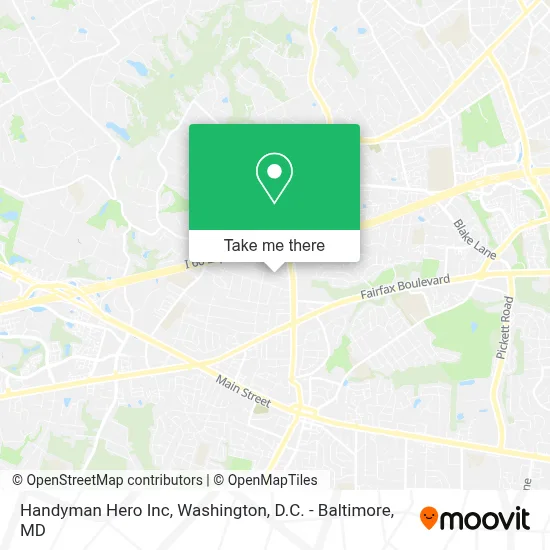 Handyman Hero Inc map