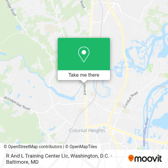 R And L Training Center Llc map