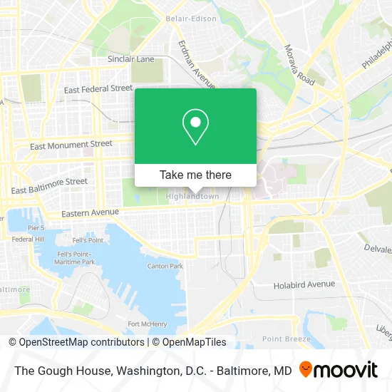 The Gough House map