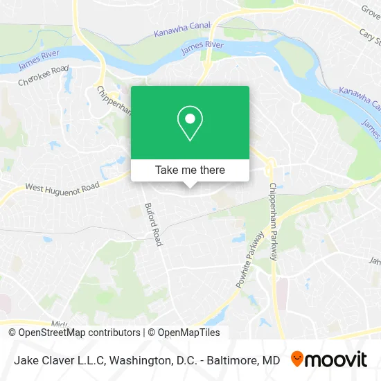 Jake Claver L.L.C map
