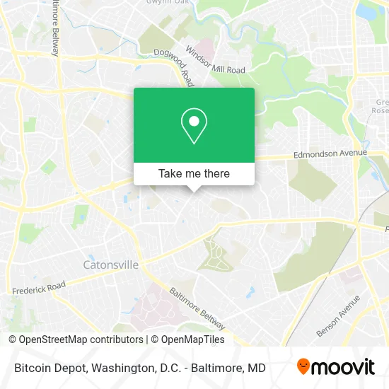 Bitcoin Depot map