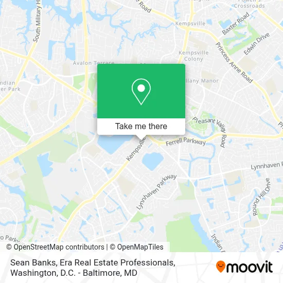 Sean Banks, Era Real Estate Professionals map