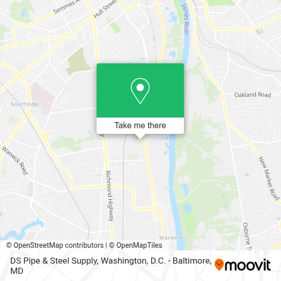 DS Pipe & Steel Supply map
