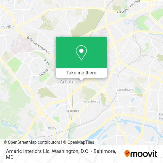 Amaric Interiors Llc map