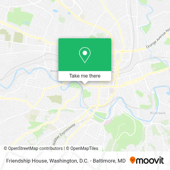 Friendship House map