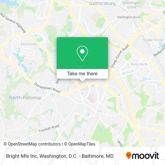 Bright Mls Inc map