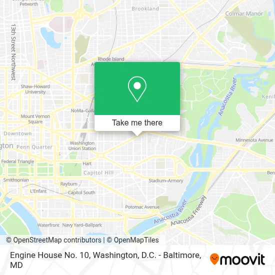 Engine House No. 10 map