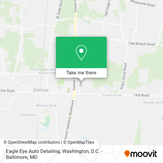 Eagle Eye Auto Detailing map