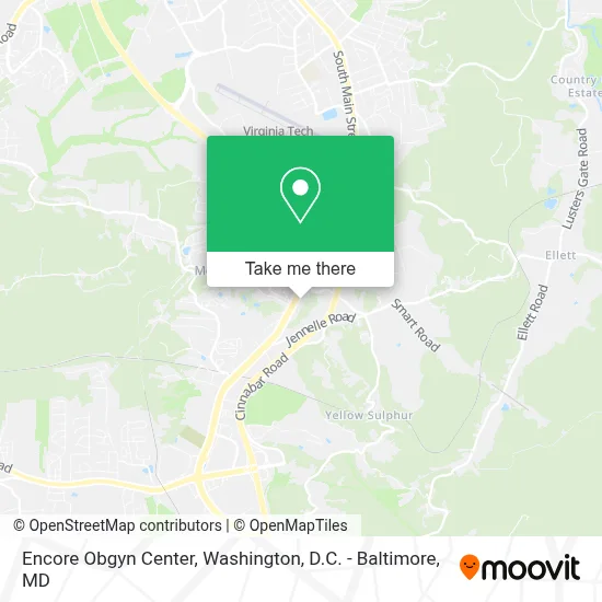 Encore Obgyn Center map