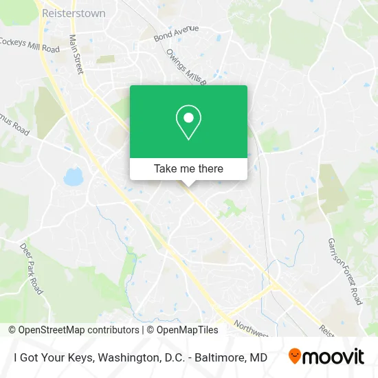 I Got Your Keys map