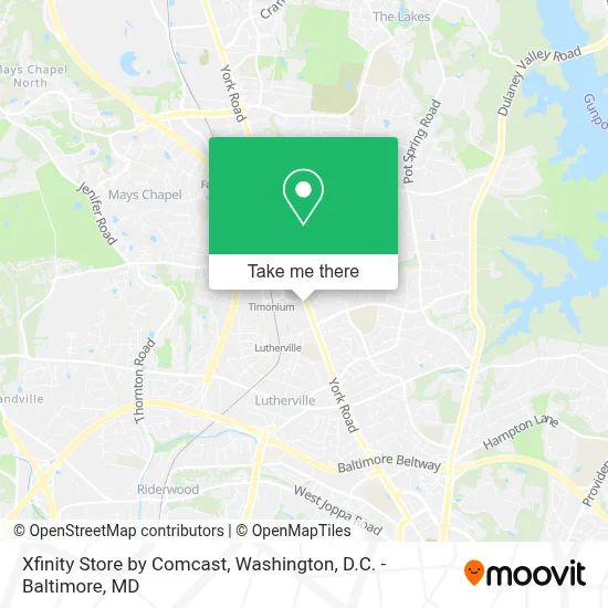 Xfinity Store by Comcast map