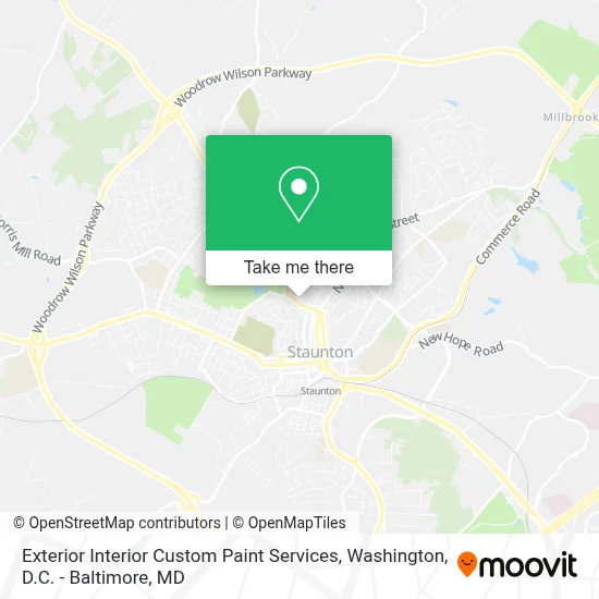 Exterior Interior Custom Paint Services map